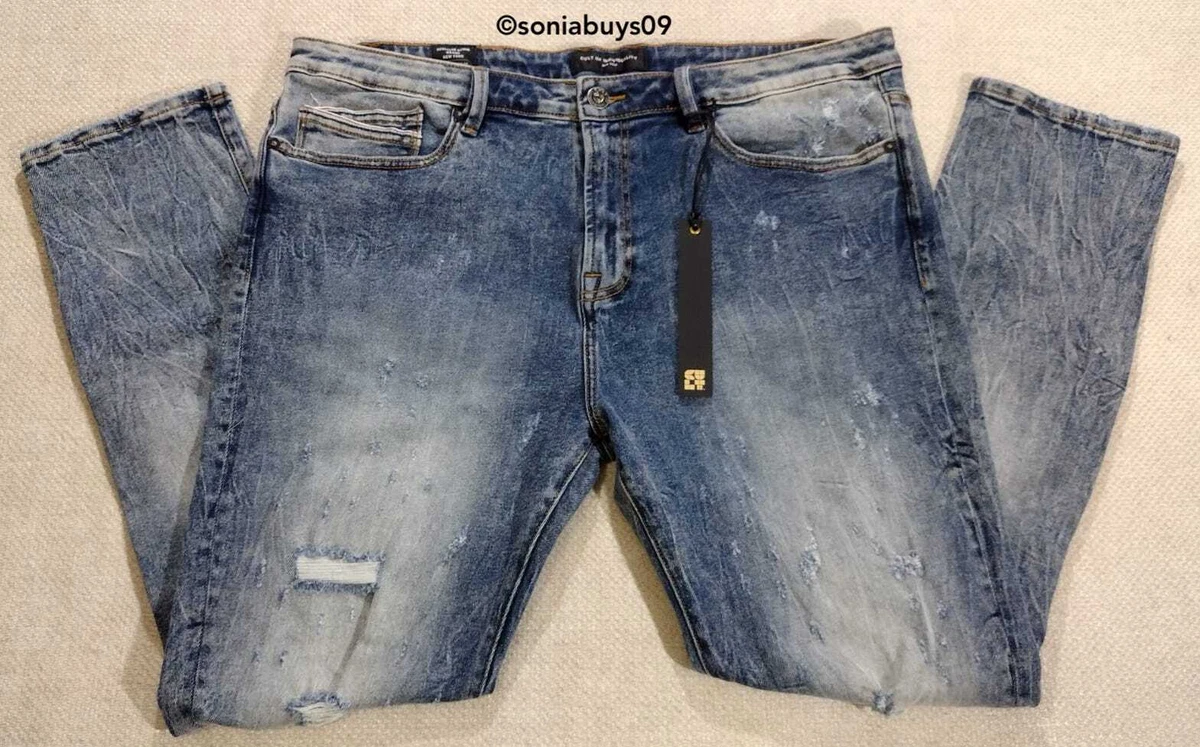 Mens skinny jeans 42x32 sales