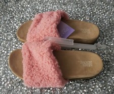 WOMENS Stars Above Slide SIZE 11 SLIPPERS PINK NWT