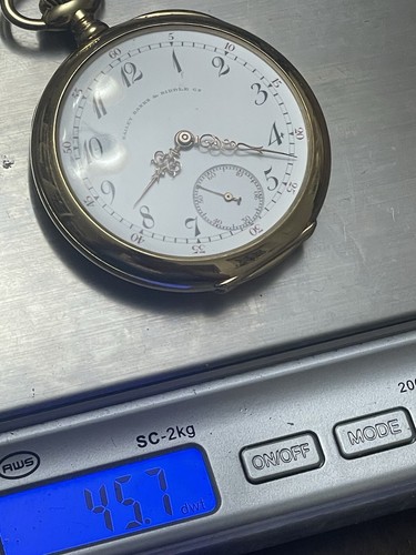 Bailey Banks & Biddle Patek Phillipe 18k Pocket Watch Marked Special c. 1909 - Picture 21 of 22