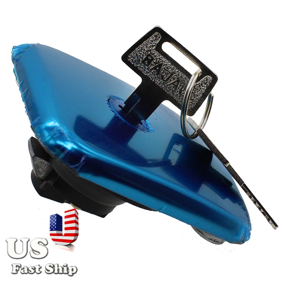 or KAWASAKI KZ750H1/H2/H3/H4/F1 KZ750K1/K2 KZ1000R1/R2 GAS FUEL CAP COVER KEY - Image 2 of 4