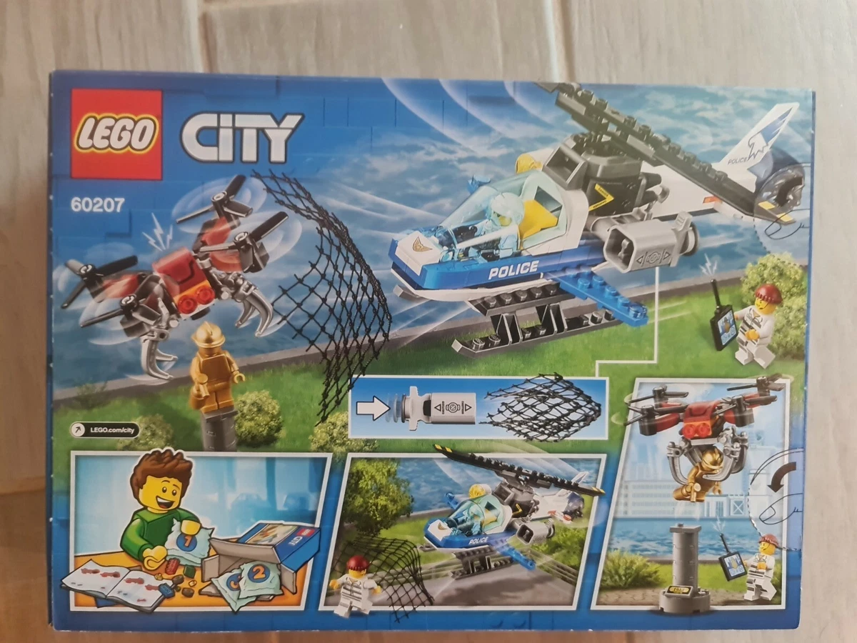 LEGO City Police Sky Police Drone Chase 60207 Police Helicopter