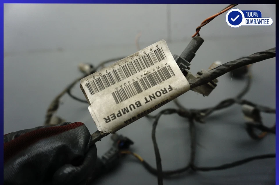 Arnés de cableado de ayuda de estacionamiento para parachoques delantero Jaguar XJ8 VDP X350 2004-2009 2W9314369 Foto 4 de 4