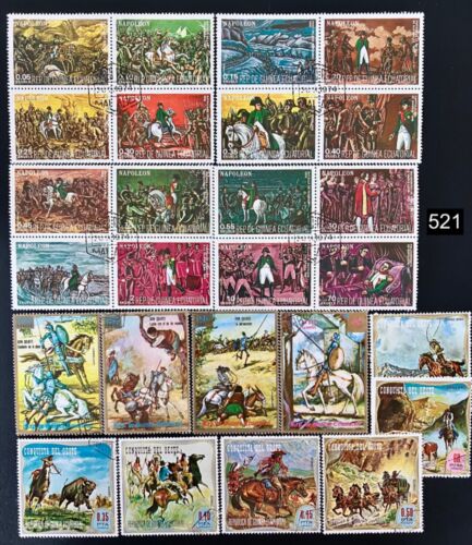 Equatorial Guinea stamp lot 26 stamps from 3 issues CTO OG