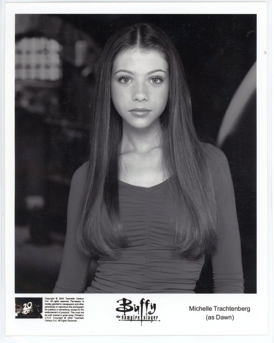 MICHELLE TRACHTENBERG Orig. Buffy the Vampire Slayer Publicity
