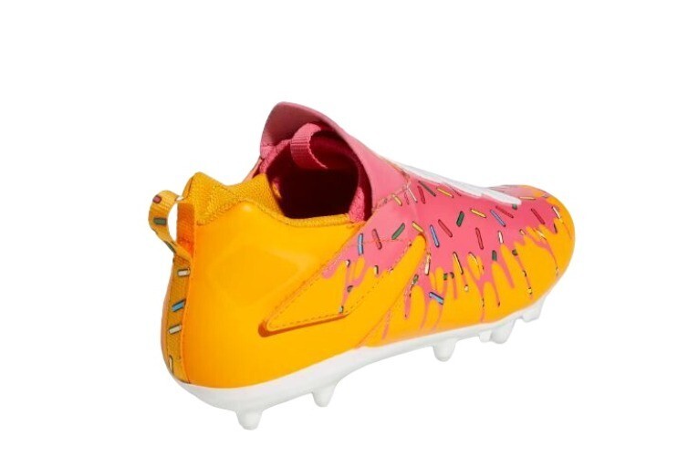 NEW! Adidas Simpsons X Freak Spark J Donut Orange Youth Football