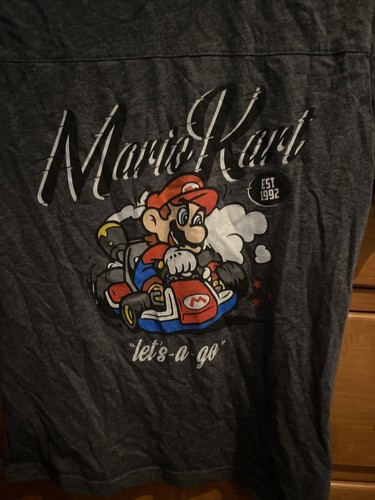 Mario Kart Nintendo T Shirt Youth Large 10/12 - Picture 8 of 12