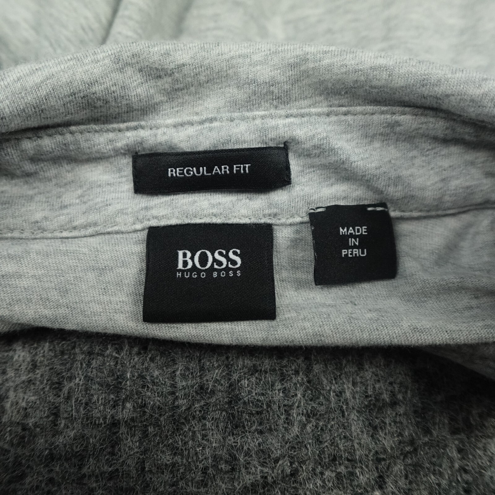 Hugo Boss Shirt Mens Medium Gray Polo Golf Preppy Regular Fit Casual Adult thumbnail 3