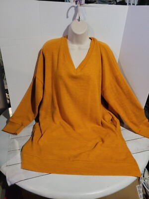 Zenana Outfitters Long Sleeve Top Pullover Polyester Spandex