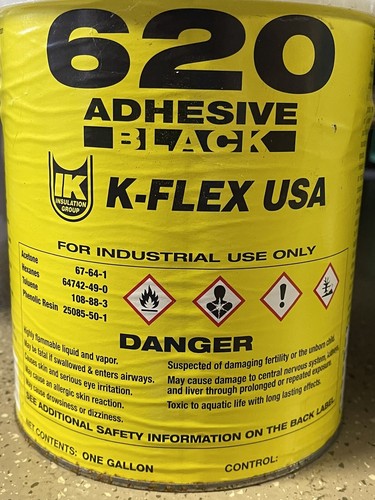  1 GALLON K FLEX 620 BLACK ADHESIVE 841007126801 EBay