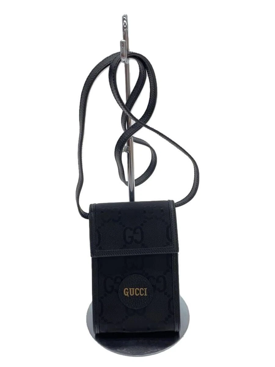 Sac bandoulière GUCCI mini hors grille cuir noir occasion
