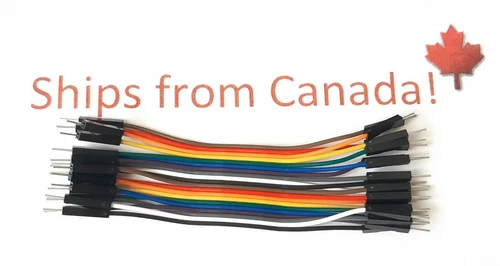 20pcs Dupont Wire Jumper Cable  M-M  10CM for Arduino Breadboard From Canada!