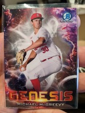 2021 Bowman Chrome Draft Genesis #GNS16 Michael McGreevy