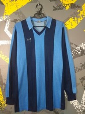 Erima Vintage Jersey Long Sleeve Football Shirt HAMBURG STYLE mens Size L ig93