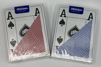Copag Plastikkarten Jumbo-Index 4-farbig Blau – Premium Poker-Karten Für Langanhaltenden Spielspaß