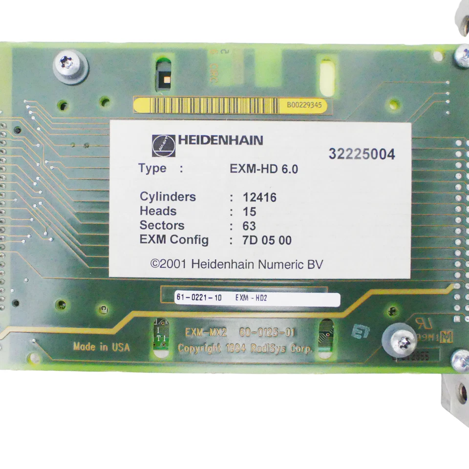 HEIDENHAIN EXM-HD 6.0 EXM-HD2 Hard Disk 61-0221-10 -used- - Bild 4 von 4