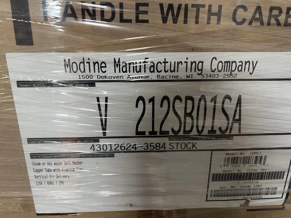 Calentador de vapor/agua caliente Modine V212SB01SA 115V Foto 2 de 4