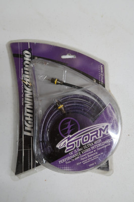 Lightning Audio Bolt 16 feet (5.0 m) Performance Video Interconnect 75 OHM TPX6V