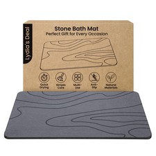 Lydia'S Deal Stone Bath Mat Non-Slip Diatomaceous Earth Shower Mat Super