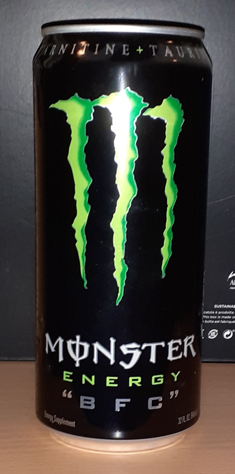 Monster Energy Drink BFC Original 32oz 946ml EE. UU. Vacía/Vacía *SKU 057*