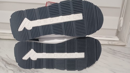 Redvanly Herren Aktivschuhe Sneaker weiß/blau Challenger Größe 10 - Bild 6 von 7