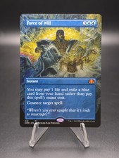 Force of Will (Borderless) Dominaria Remastered Regular Mythic