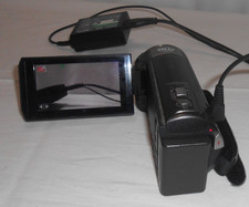 Panasonic HC-V550 Camcorder Camera 90X Zoom Tested NO Working Battery or Charger