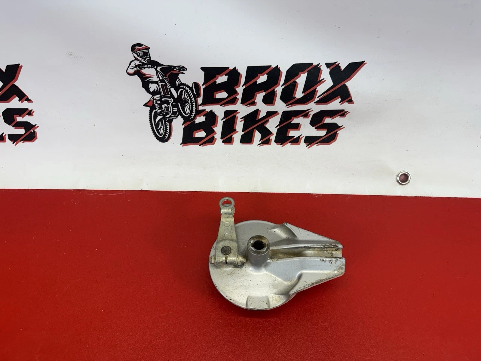01-13 2008 HONDA XR 80 CRF 80 CRF80 OEM REAR BRAKE PLATE DRUM