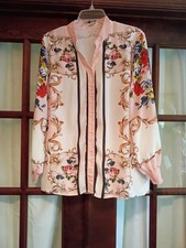 AMBERGER desine by AM womens blouse S Multi c...