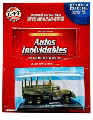 CMC CCKW 959 (1946) - Unforgettable Argentinos Trucks - Scale 1:43 - SALVAT