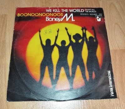 Boney M. Boonoonoonoos Schallplatte 7'' Single Vinyl