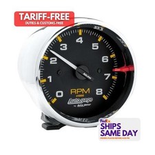 Autometer 2301 One Chrome 8 000 Rpm Tach High Performance Racing Parts