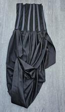 ZARA Corset Black Dress Size S UK 8 10 Special Occasion Strapless Glamour