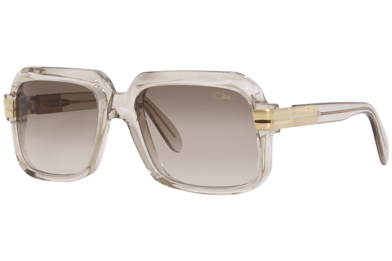 Солнцезащитные очки Cazal Legends 607 009 Greige с прозрачными/коричневыми градиентными линзами 56 мм