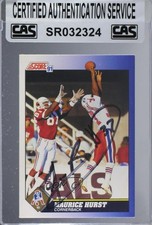 CAS Certified 1991 Score Maurice Hurst #67 Sealed Auto 0l1