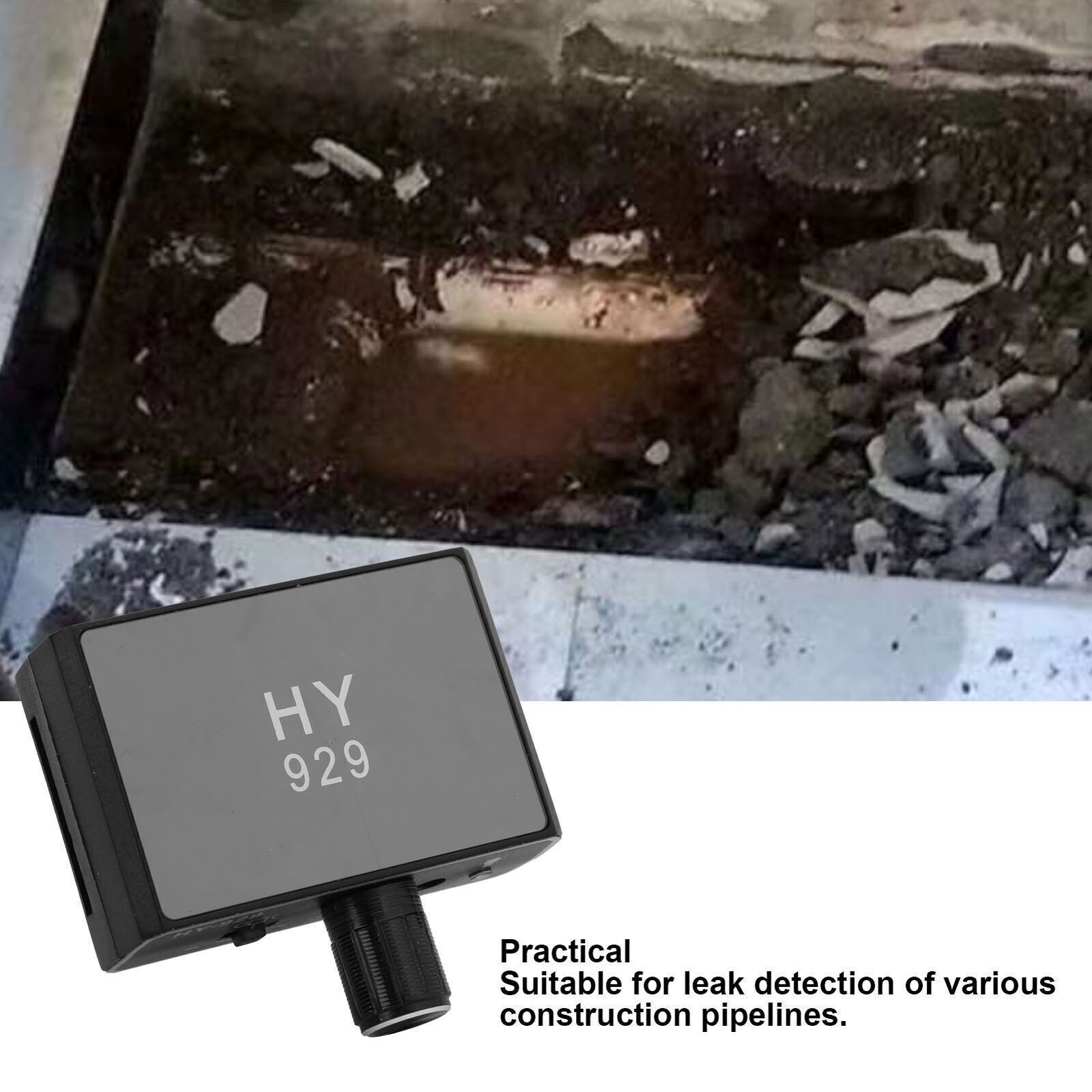 HY929 Pipe Leak Detector - Professional Underground Water Leak Locator Tool 🔧