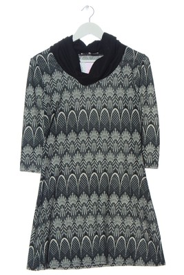 ANNA FIELD Pulloverkleid Damen Kleid Gr. DE 38 schwarz-weiß Casual-Look