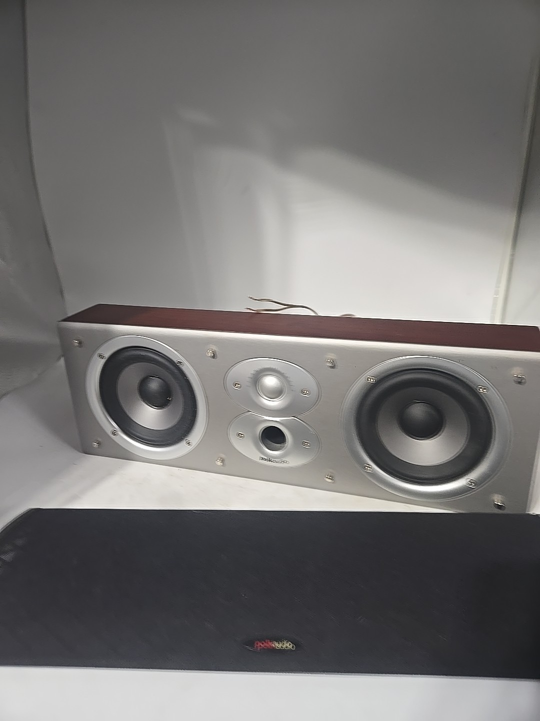 Polk Audio CSi3 Cherry Center Channel Speaker Beautiful Cherry Wood [Tested]