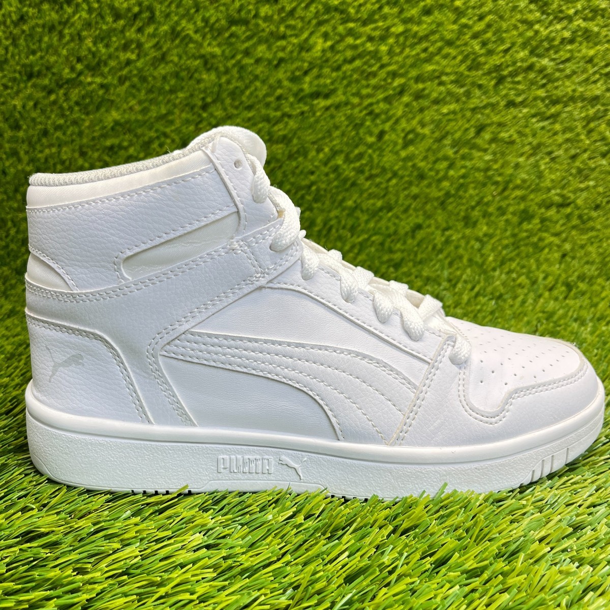 puma rebound layup sneakers white