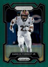 2023 Panini Prizm #296 Darrick Forrest Jr. Green
