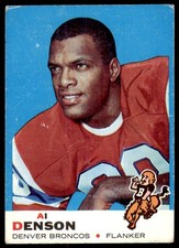 1969 TOPPS AL DENSON DENVER BRONCOS #110