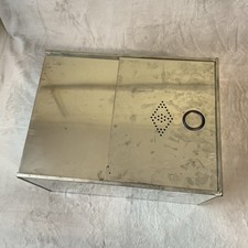 Vintage Metal Hoosier Style Cabinet Bread Box...