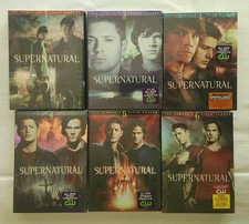Supernatural TV Series Six Seasons x6 Boxed DVD Sets