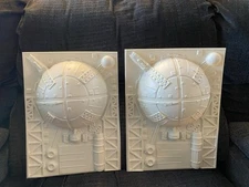 Sci-Fi supply - Sci-Fi City Bunker & Space Opera UNUSED Lot of (2),  Plastic