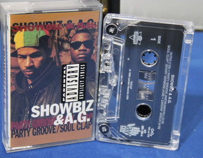 Showbiz & A.G. Party Groove Soul Clap Cassette Maxi Single Hip Hop Rap OOP 1992