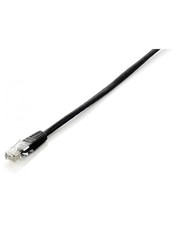 E-Quip equip Cat. 6 U/UTP Black 0.5 m 0.5 m Cat6 U/UTP Patch Cable UTP Network