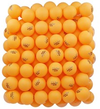 100 Counts 3-Star Orange Practice Ping Pong Balls Advanced Table Tennis Balls