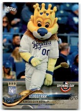 2018 TOPPS OPENING DAY MASCOTS SLUGGERRR KANSAS CITY ROYALS #M-1
