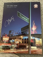 The Final Game Tiger Stadium Signed Al Kaline&Jim Northrup Program