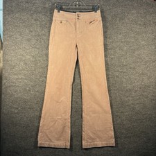 Pilcro The Letterpress Pants Womens 27 High Rise Trouser Bootcut Corduroy Pink