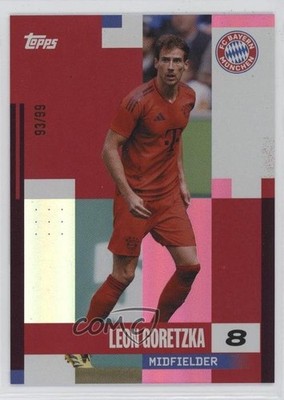 2024-25 Topps FC Bayern Munich Team Set Pink 93/99 Leon Goretzka #FS-LG b6y